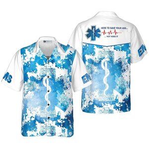Paramedic Hawaiian Shirt / Paramedic Beach Shirt / Paramedic Hawaii Shirt